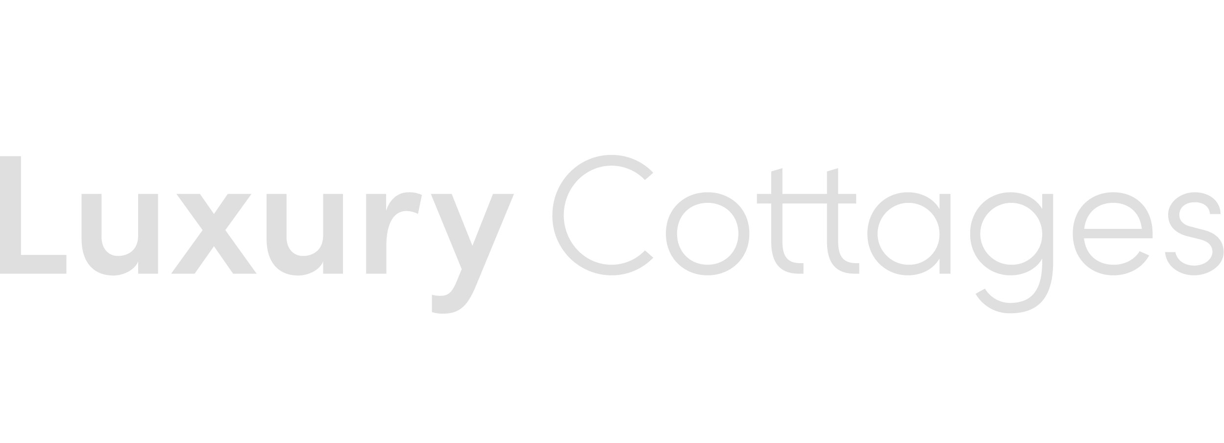 Luxury Cottages Logo grey